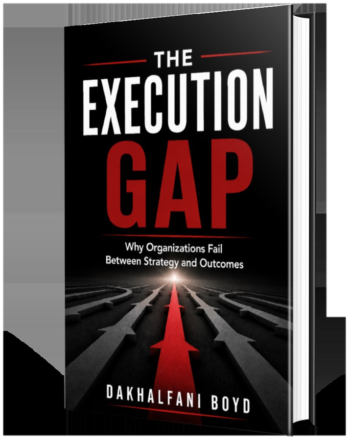 Cover of The Execution Gap by Dakhalfani Boyd